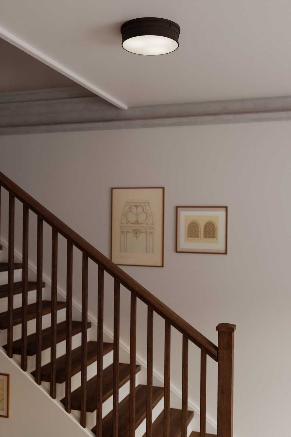 Marnex LED Flush Mount in Plated Dark Bronze Minka-Lavery