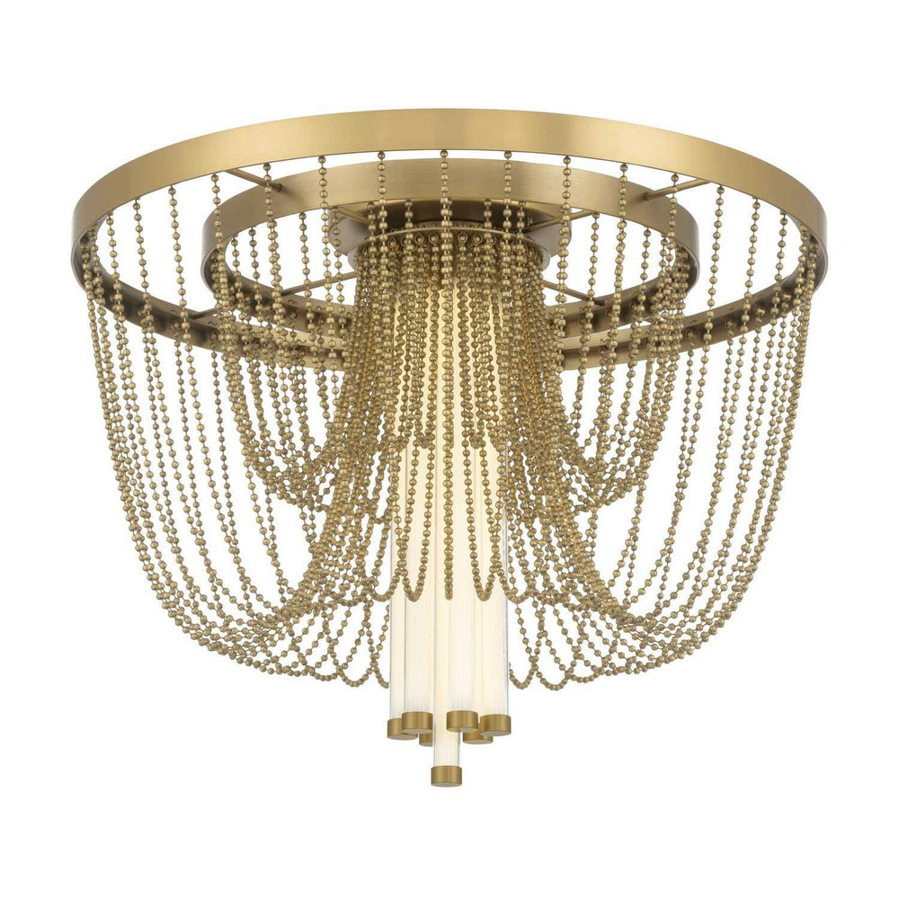 Jezelle LED Flush Mount in Legacy Brass Minka-Lavery