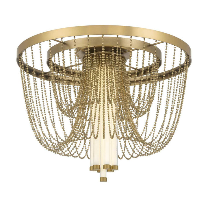 Jezelle LED Flush Mount in Legacy Brass Minka-Lavery