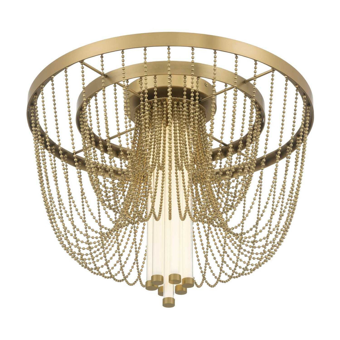 Jezelle LED Flush Mount in Legacy Brass Minka-Lavery