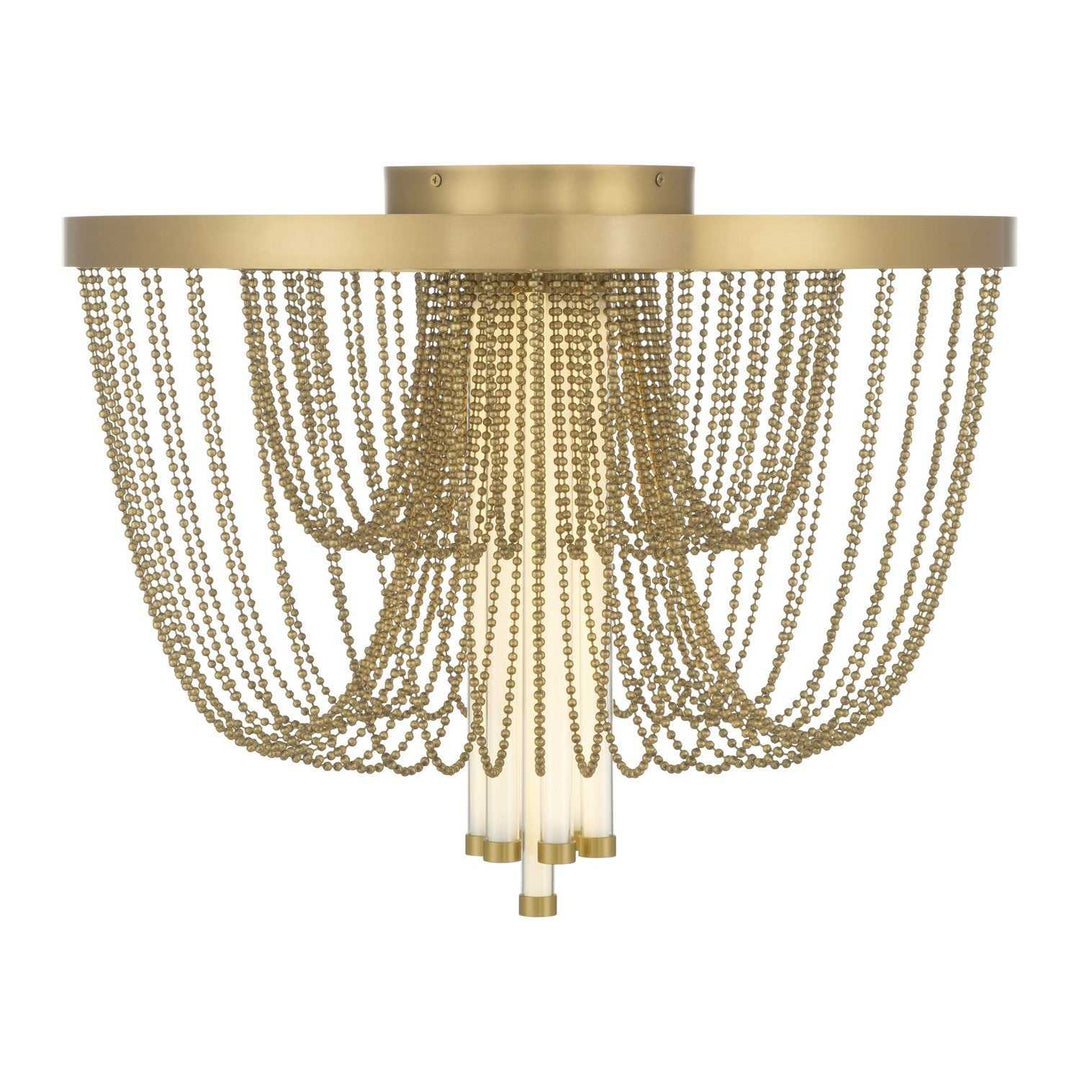 Jezelle LED Flush Mount in Legacy Brass Minka-Lavery