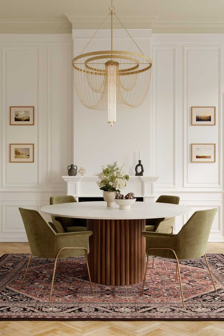 Jezelle LED Pendant in Legacy Brass Minka-Lavery