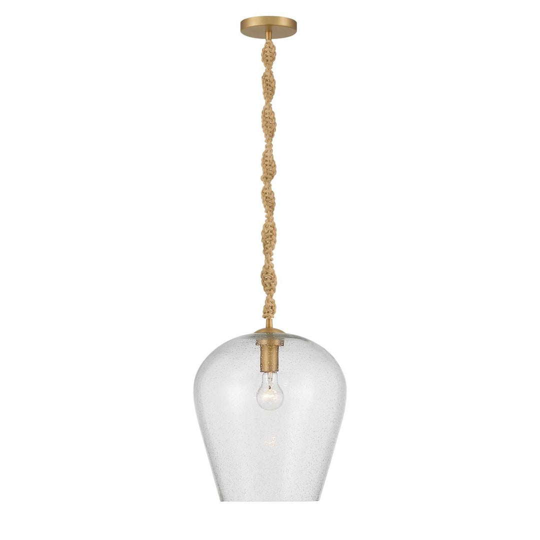 Elyric One Light Pendant in Legacy Brass Minka-Lavery