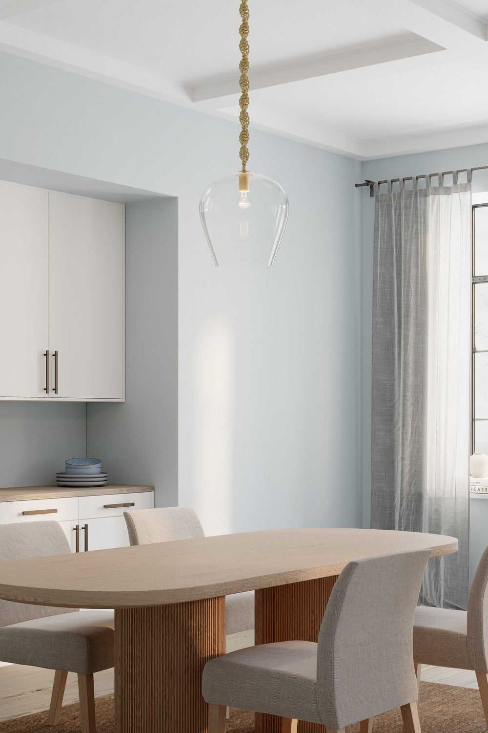 Elyric One Light Pendant in Legacy Brass Minka-Lavery
