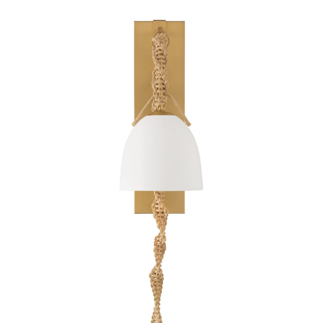 Cordon One Light Wall Sconce in Legacy Brass Minka-Lavery