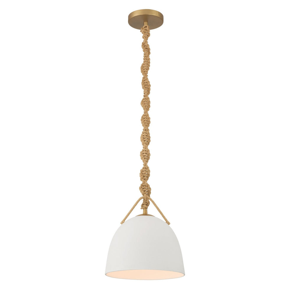 Cordon One Light Mini Pendant in Legacy Brass Minka-Lavery