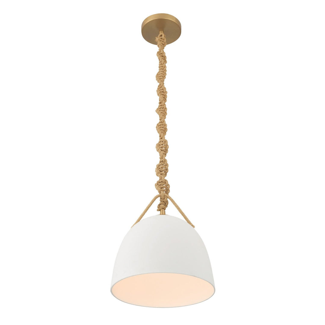 Cordon One Light Mini Pendant in Legacy Brass Minka-Lavery