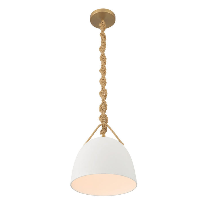 Cordon One Light Mini Pendant in Legacy Brass Minka-Lavery