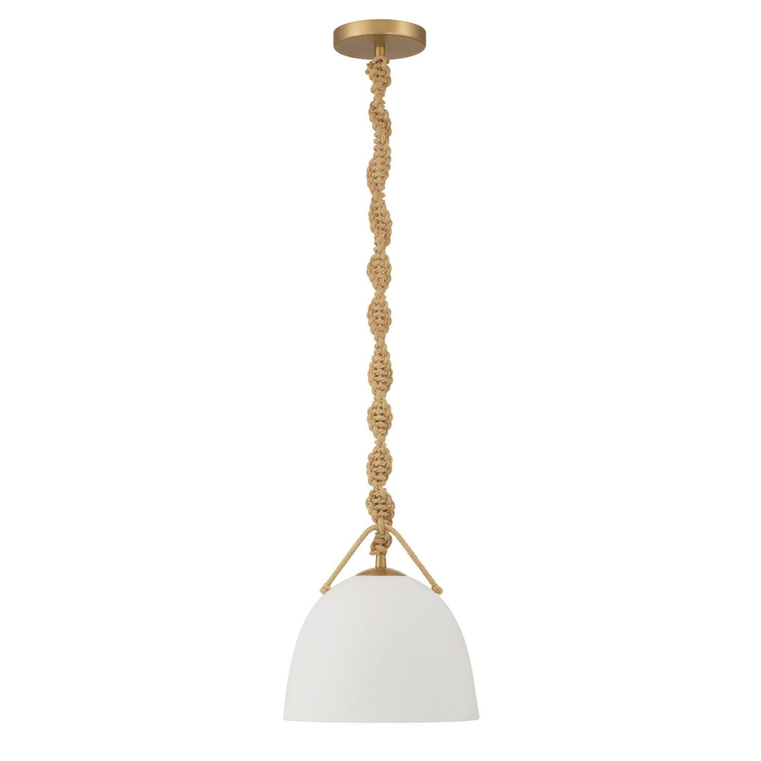 Cordon One Light Mini Pendant in Legacy Brass Minka-Lavery