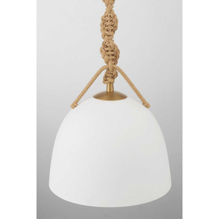 Cordon One Light Mini Pendant in Legacy Brass Minka-Lavery