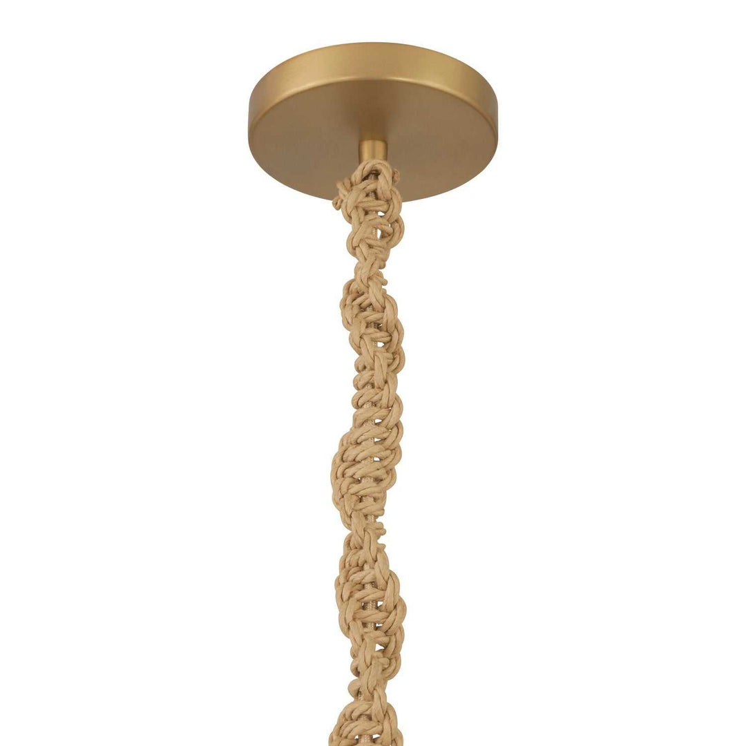 Cordon One Light Mini Pendant in Legacy Brass Minka-Lavery