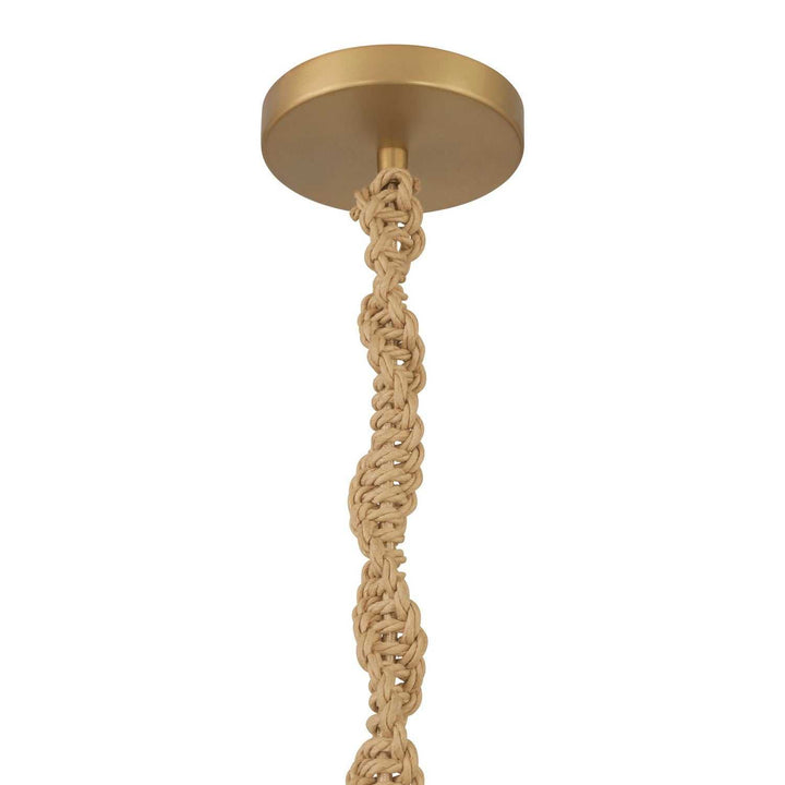 Cordon One Light Mini Pendant in Legacy Brass Minka-Lavery