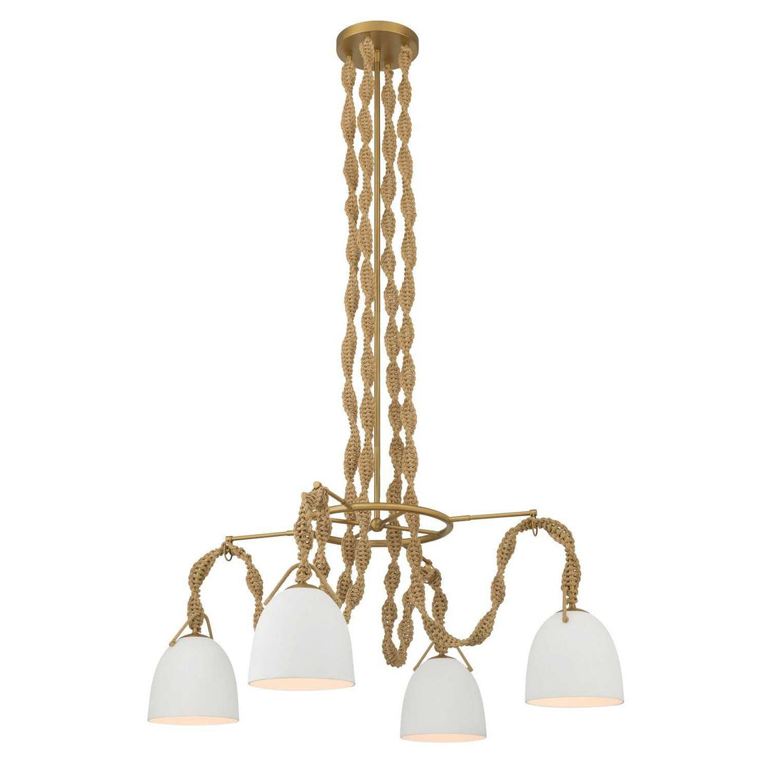 Cordon Four Light Pendant in Legacy Brass Minka-Lavery
