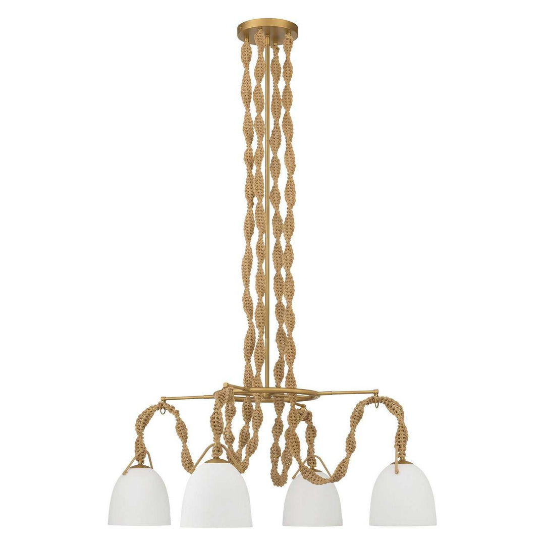 Cordon Four Light Pendant in Legacy Brass Minka-Lavery