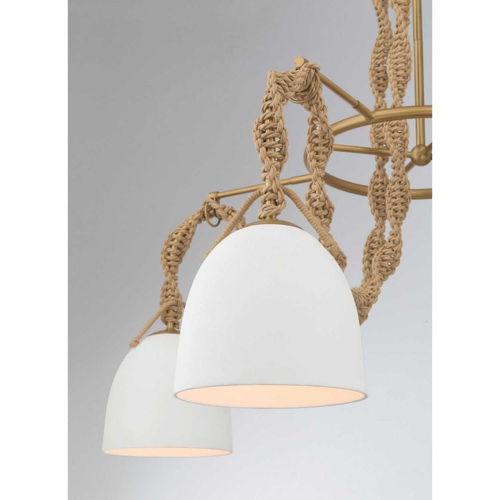 Cordon Four Light Pendant in Legacy Brass Minka-Lavery
