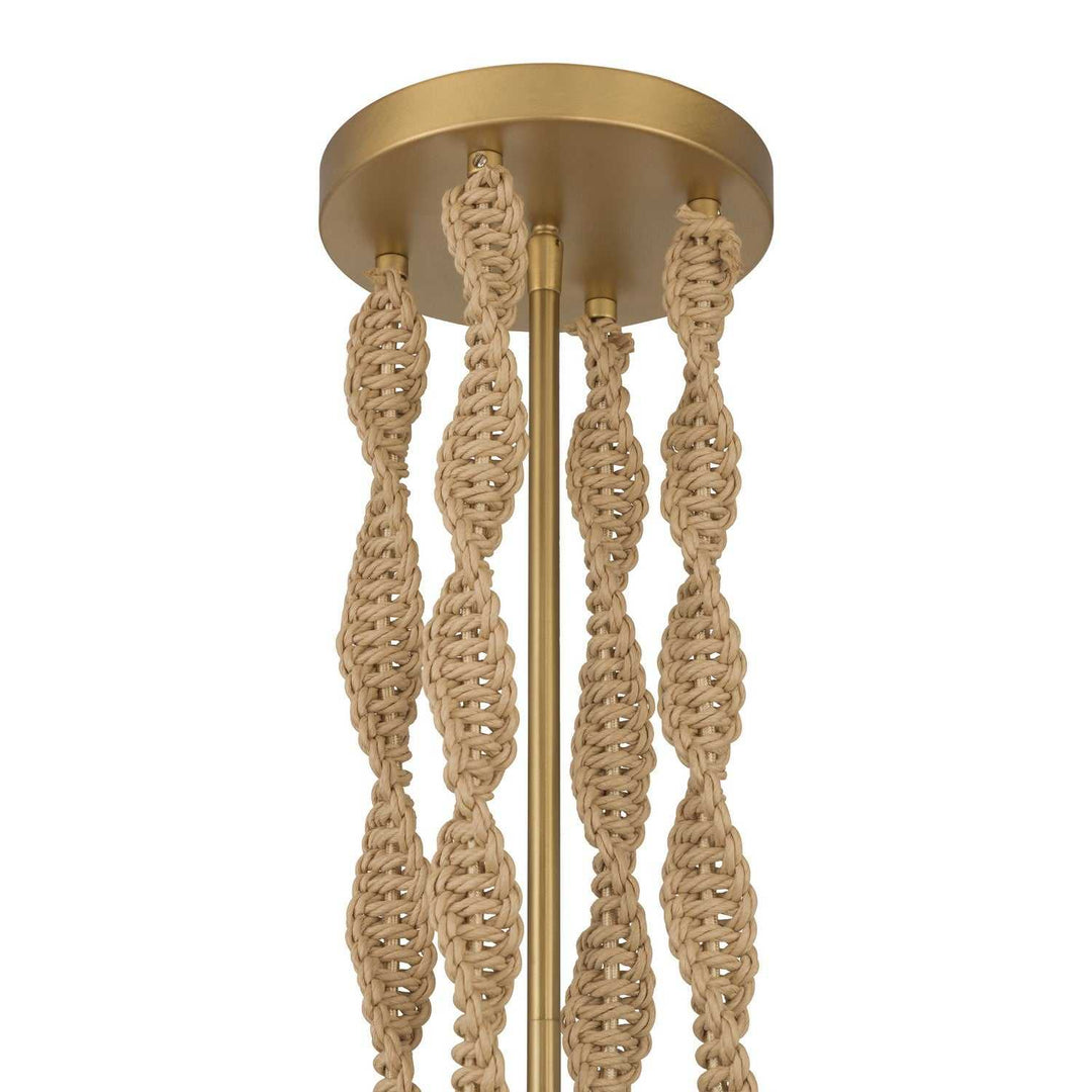 Cordon Four Light Pendant in Legacy Brass Minka-Lavery