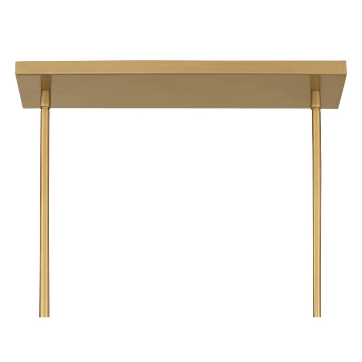 Cordon Three Light Linear Chandelier in Legacy Brass Minka-Lavery