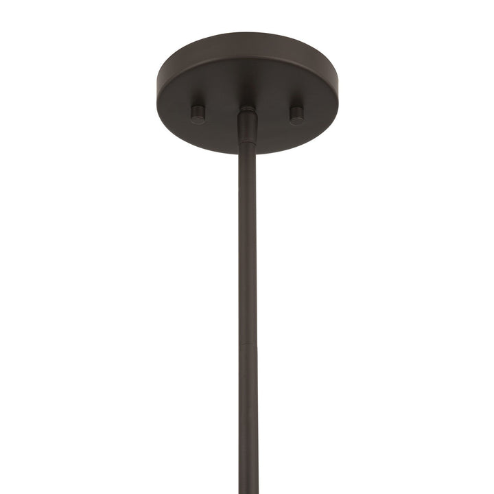 Aeris Five Light Pendant in Dark Bronze Minka-Lavery