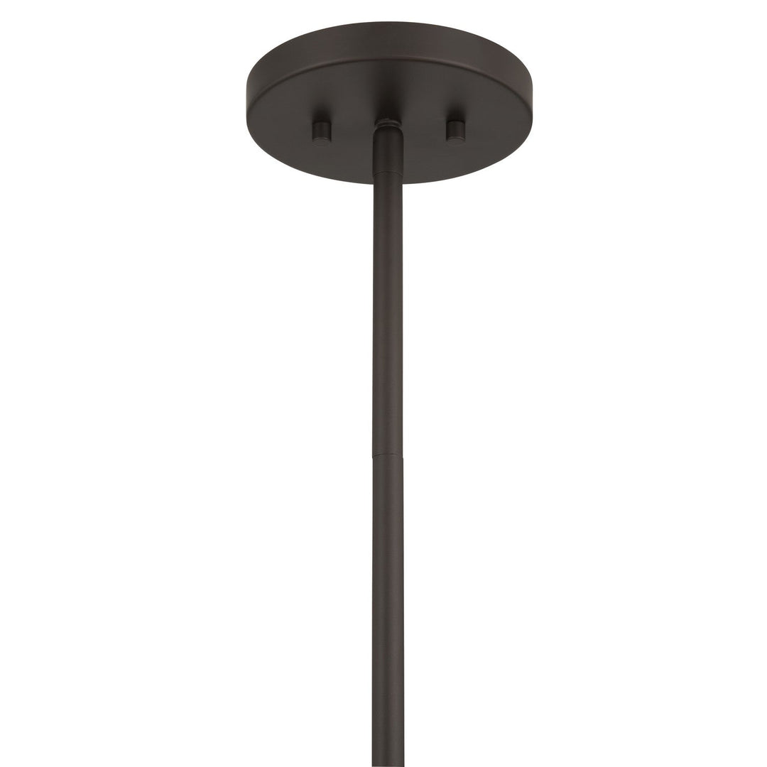 Aeris Eight Light Pendant in Dark Bronze Minka-Lavery