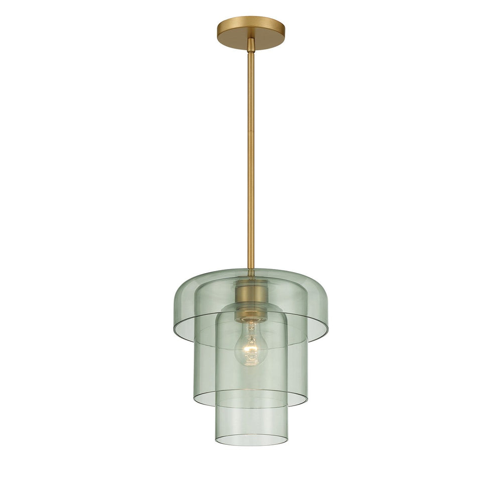 Velique One Light Pendant in Legacy Brass Minka-Lavery