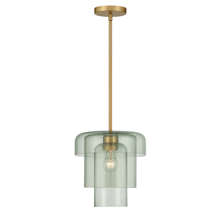 Velique One Light Pendant in Legacy Brass Minka-Lavery