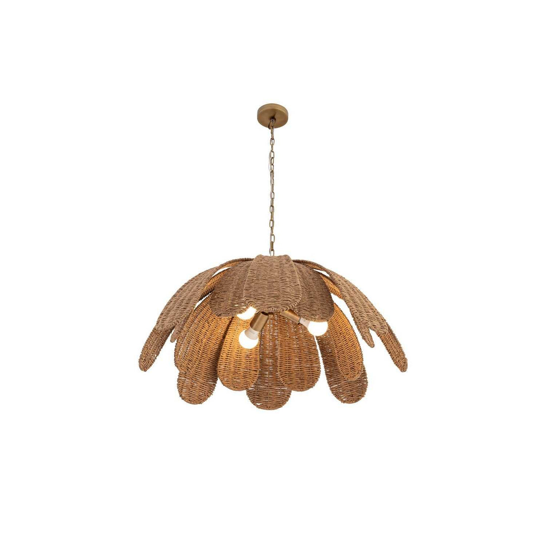 Covea Three Light Pendant in Legacy Brass Minka-Lavery