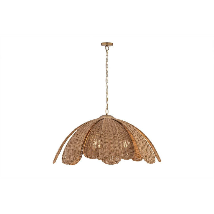 Covea Three Light Pendant in Legacy Brass Minka-Lavery