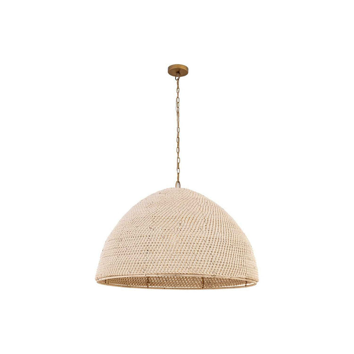 Fernwood One Light Pendant in Legacy Brass Minka-Lavery
