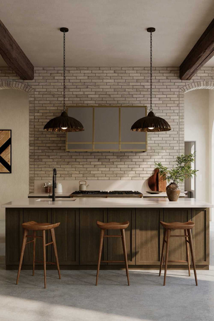 Zinnia One Light Pendant in Antique Brass Minka-Lavery