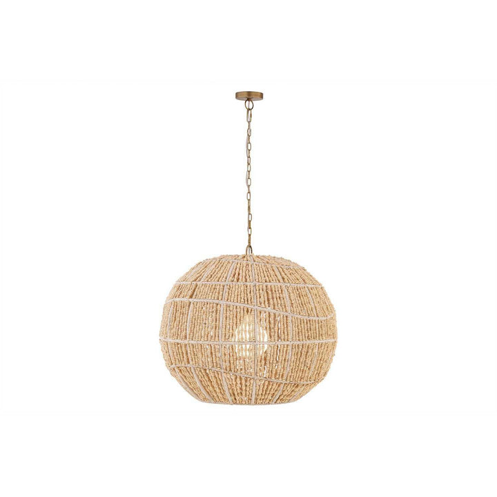 Cavara One Light Pendant in Legacy Brass Minka-Lavery