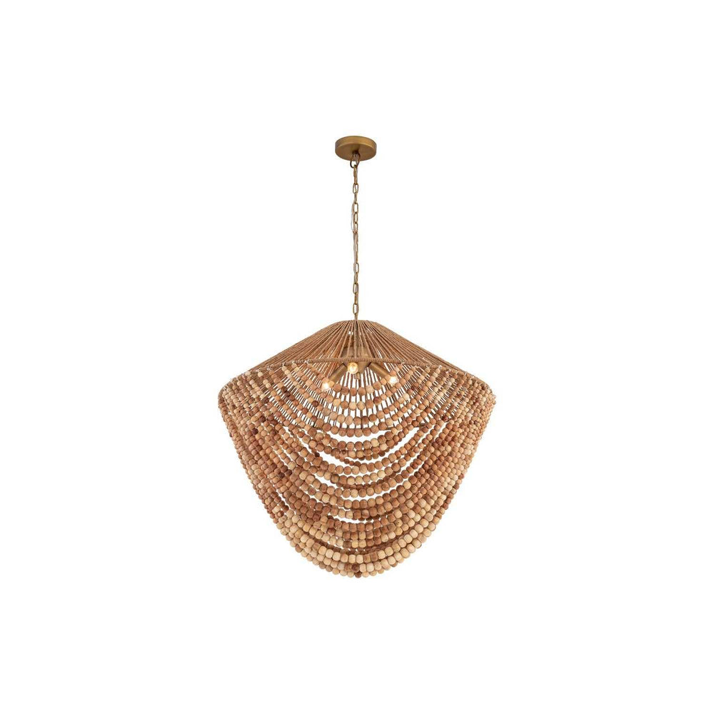 Virella Three Light Pendant in Legacy Brass Minka-Lavery