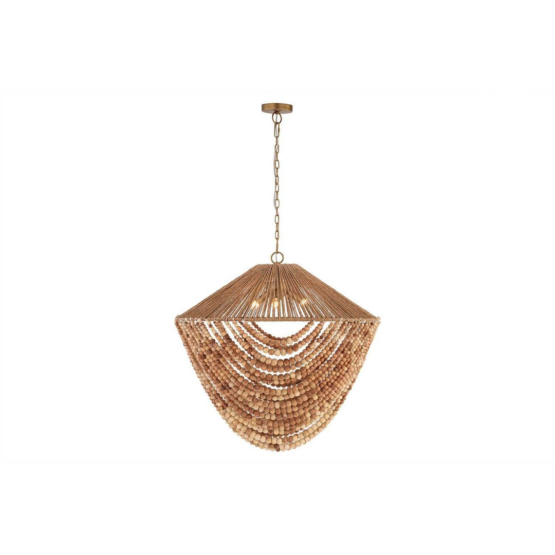 Virella Three Light Pendant in Legacy Brass Minka-Lavery
