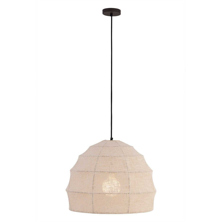 Lunel One Light Pendant in Dark Bronze Minka-Lavery