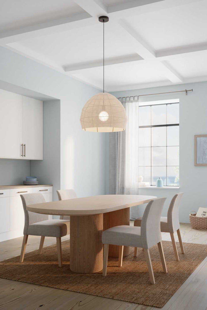 Lunel One Light Pendant in Dark Bronze Minka-Lavery