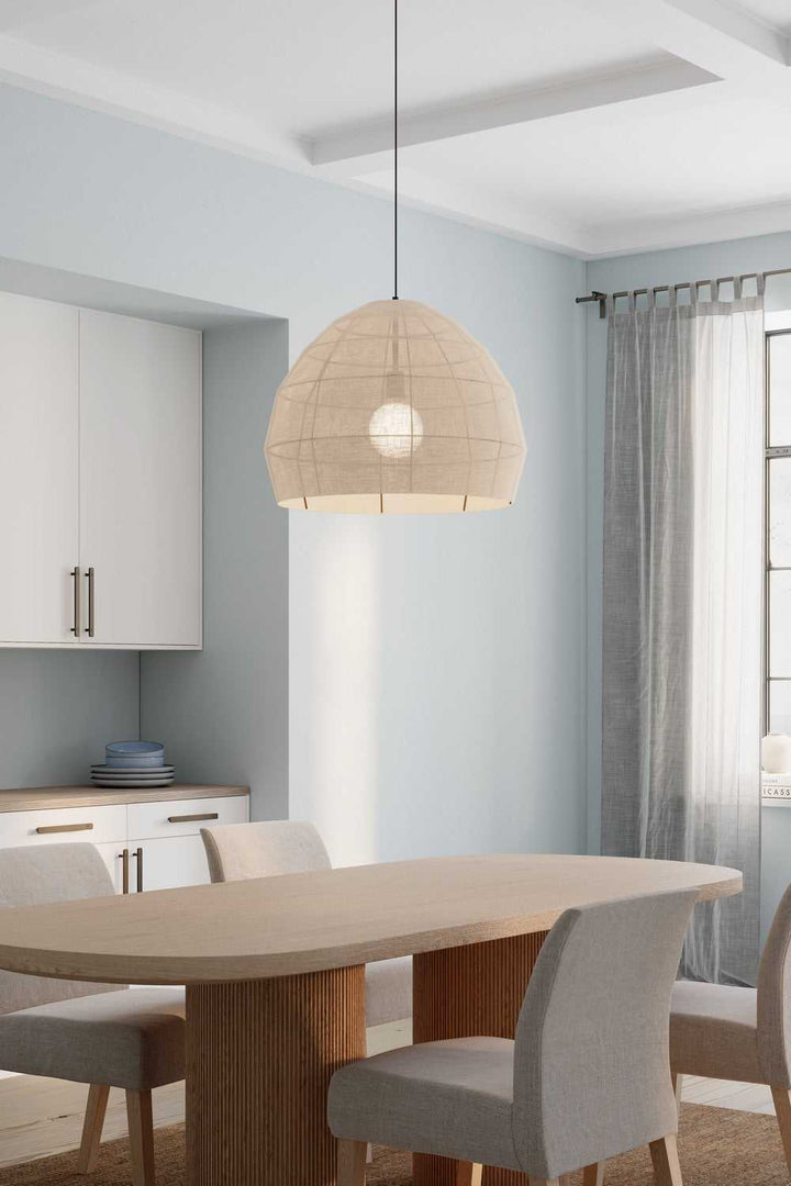 Lunel One Light Pendant in Dark Bronze Minka-Lavery