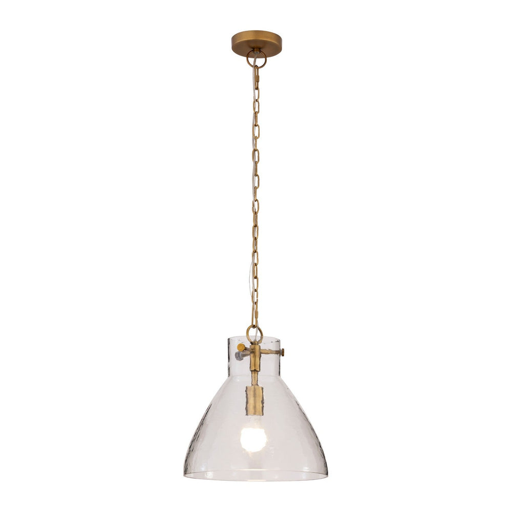 Sevara One Light Pendant in Legacy Brass Minka-Lavery