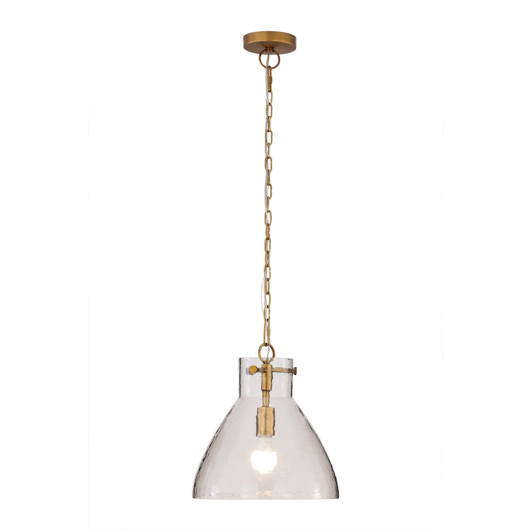 Sevara One Light Pendant in Legacy Brass Minka-Lavery