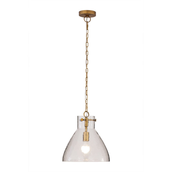 Sevara One Light Pendant in Legacy Brass Minka-Lavery