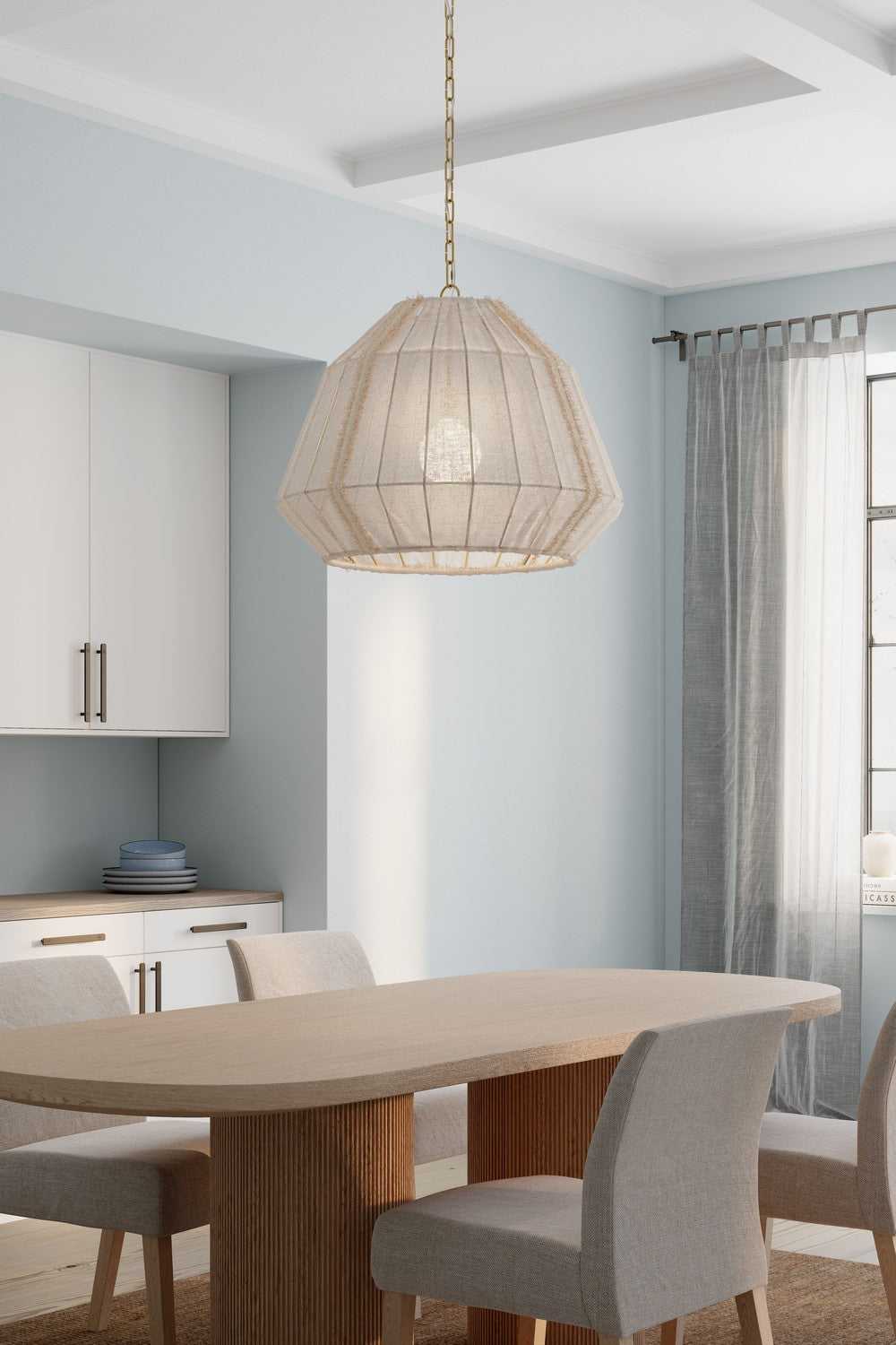Velune One Light Pendant in Legacy Brass Minka-Lavery
