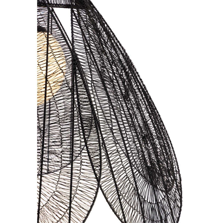 Sylari One Light Pendant in Dark Matte Black Minka-Lavery
