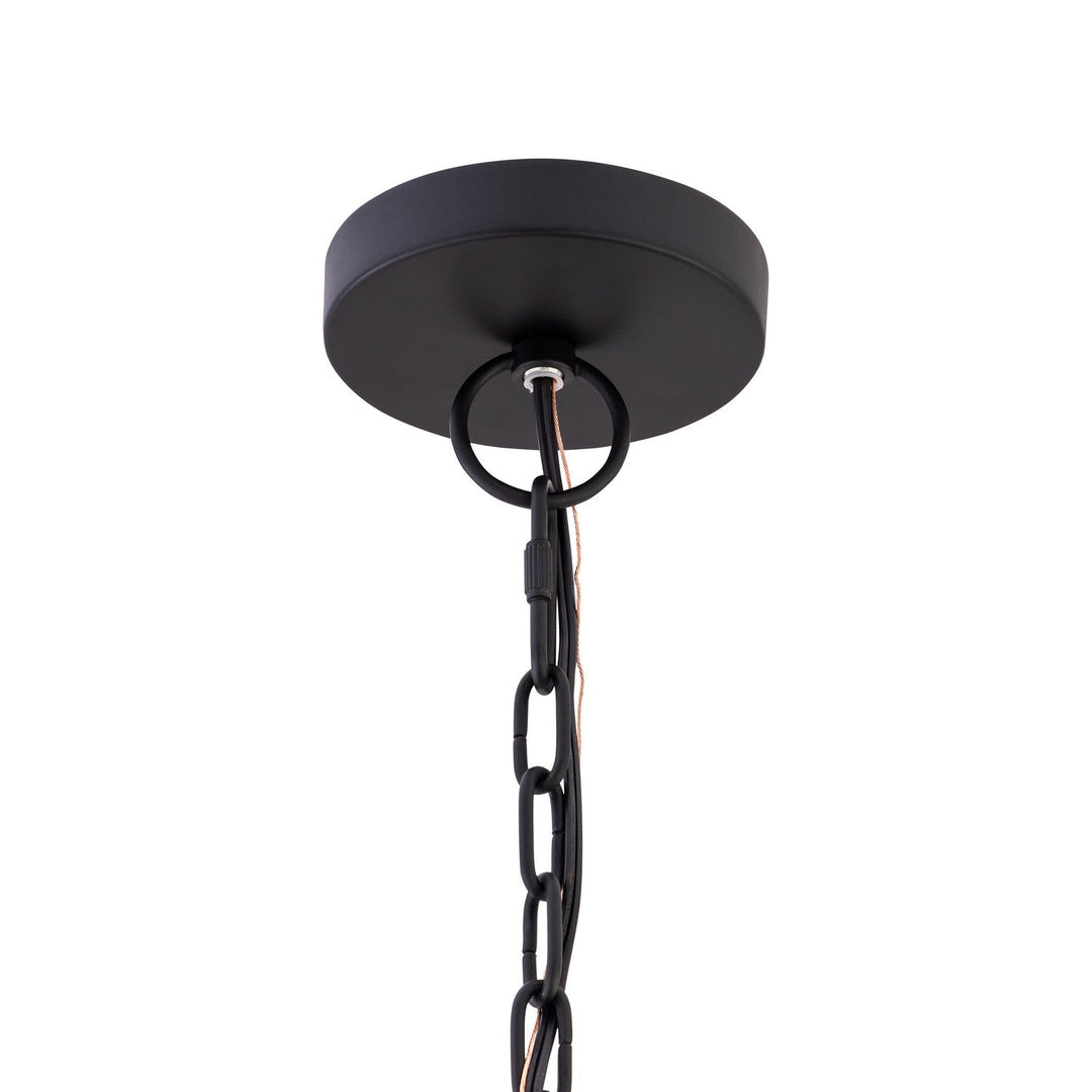 Sylari One Light Pendant in Dark Matte Black Minka-Lavery