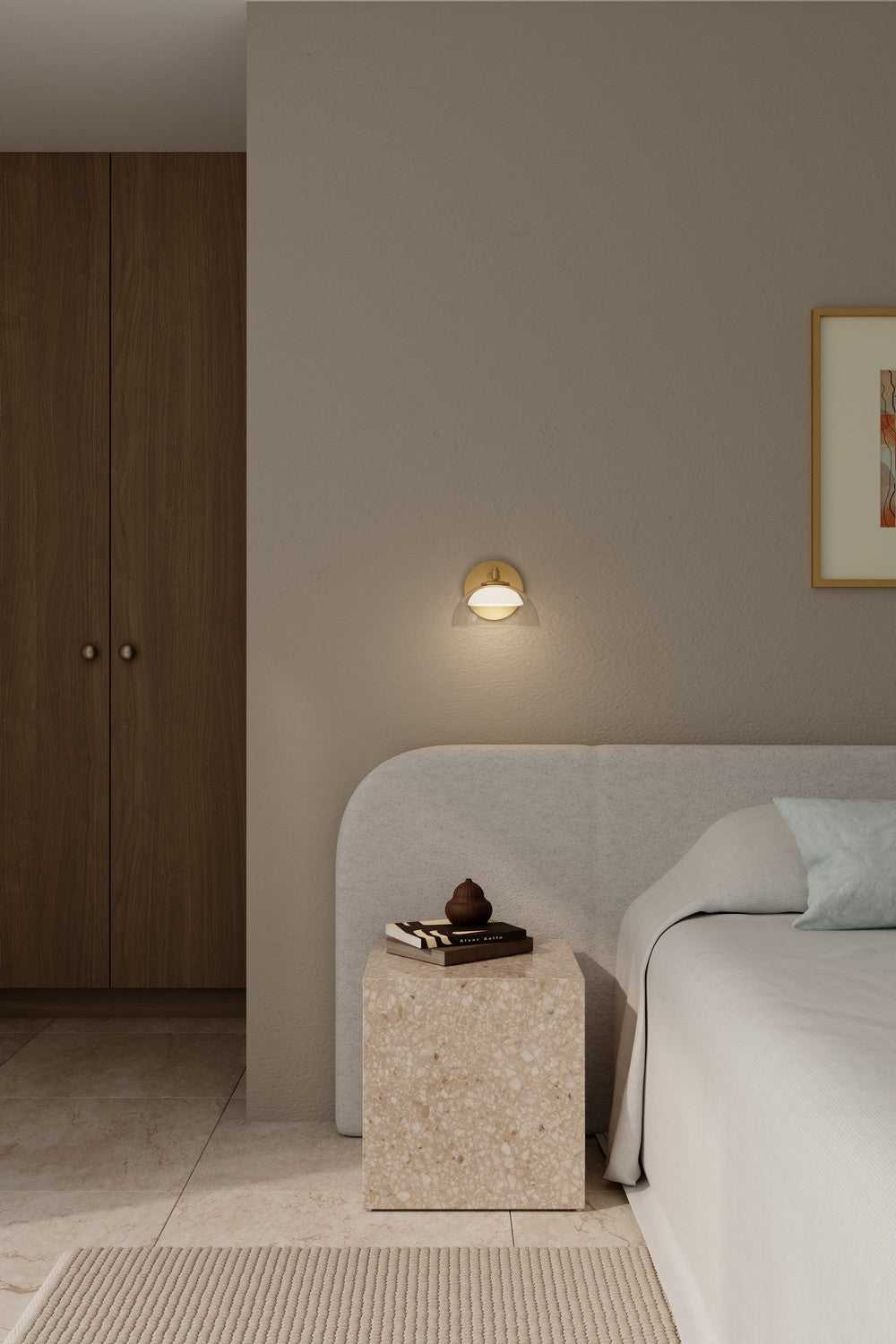 Halwynd LED Bath Sconce in Legacy Brass Minka-Lavery