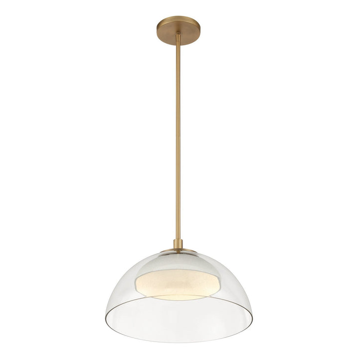Halwynd LED Convertible Pendant/Semi-Flush in Legacy Brass Minka-Lavery