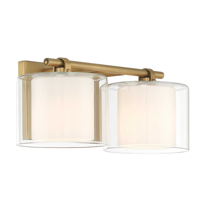 Seville Two Light Vanity in Legacy Brass Minka-Lavery