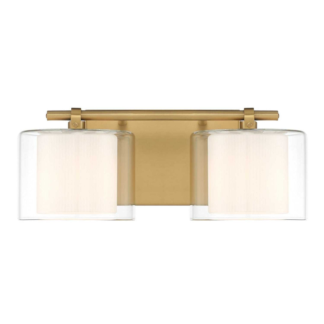 Seville Two Light Vanity in Legacy Brass Minka-Lavery