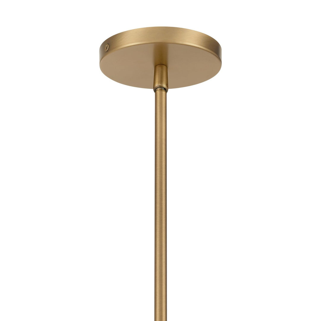 Seville One Light Convertible Pendant/Semi-Flush Mount in Legacy Brass Minka-Lavery