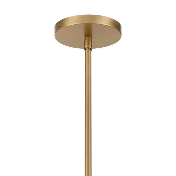 Seville One Light Convertible Pendant/Semi-Flush Mount in Legacy Brass Minka-Lavery