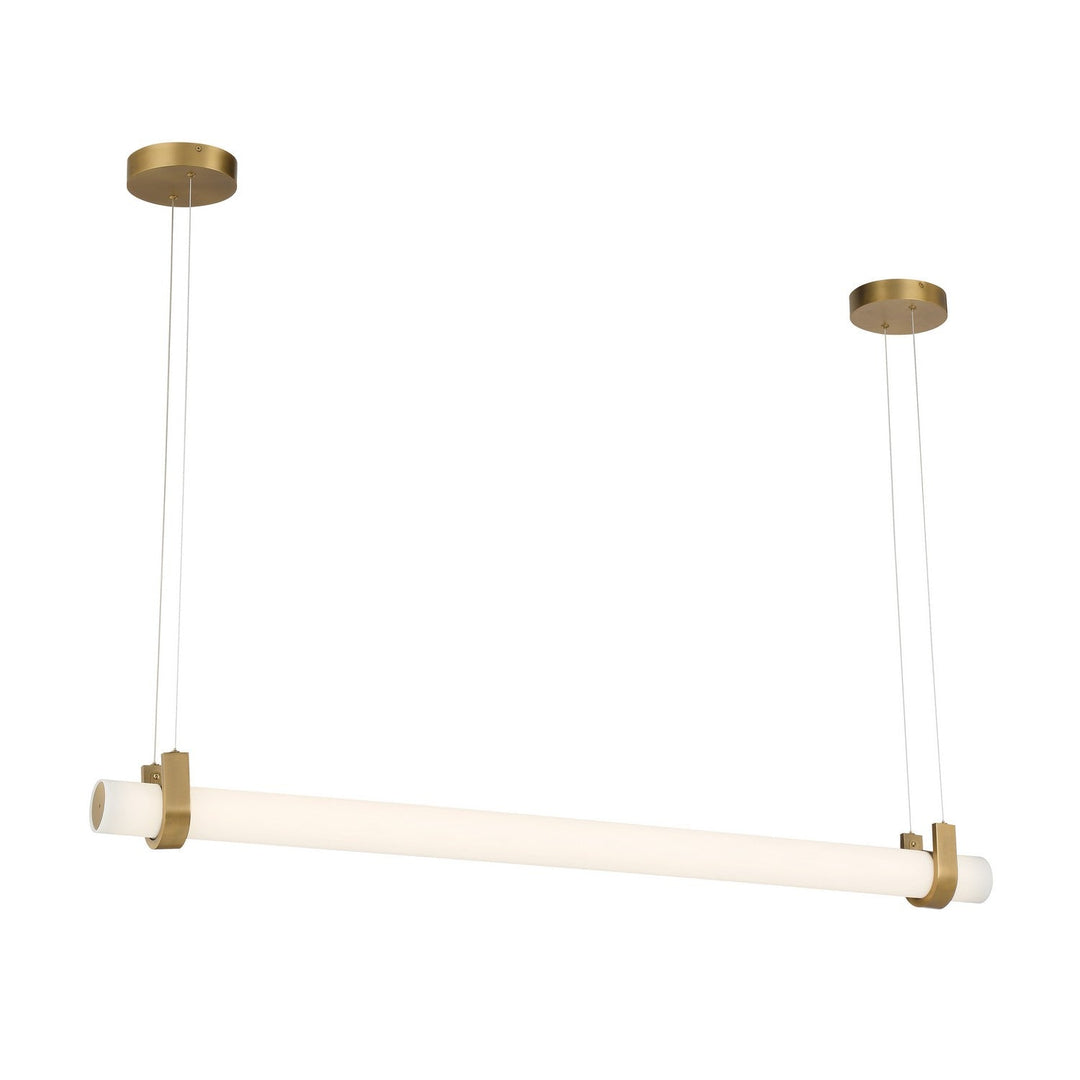 Sorelle LED Linear Chandelier in Legacy Brass Minka-Lavery