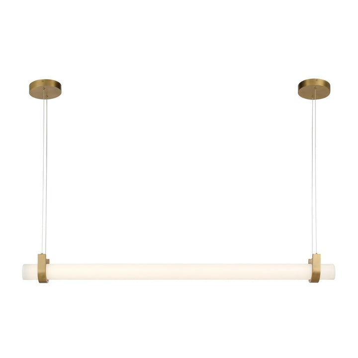 Sorelle LED Linear Chandelier in Legacy Brass Minka-Lavery