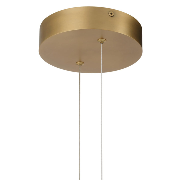 Sorelle LED Linear Chandelier in Legacy Brass Minka-Lavery